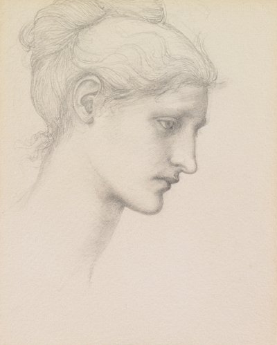 Study for Laus Veneria by Edward Burne Jones